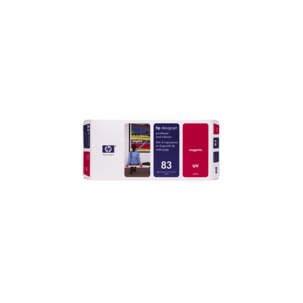 C4962A HP No 83 UV Magenta Printhead and Cleaner