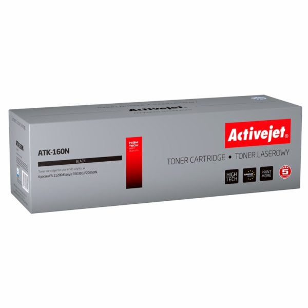 Activejet tonerová kazeta ATK-160N (náhradní Kyocera TK-1...