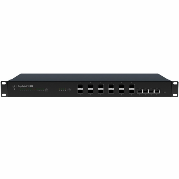 UBNT EdgeSwitch Fiber ES-12F [32Gbps, 4GLAN + 12xSFP, L2/L3]
