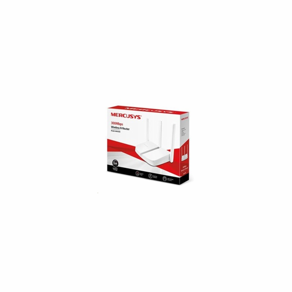 MERCUSYS MW305R WiFi4 router (N300, 2,4GHz, 3x100Mb/s LAN...