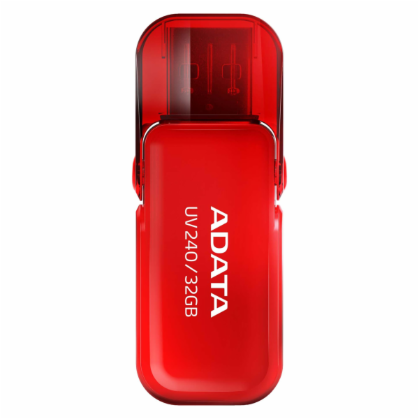 ADATA Flash Disk 32GB UV240, USB 2.0 Dash Drive, červená