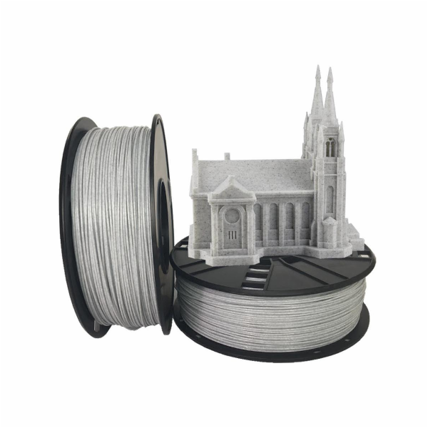 GEMBIRD Tisková struna (filament) PLA, 1,75mm, 1kg, mramor