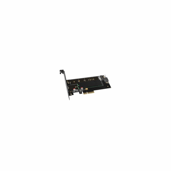 AXAGON PCEM2-DC, PCIe x4 - M.2 NVMe M-key + SATA B-key sl...