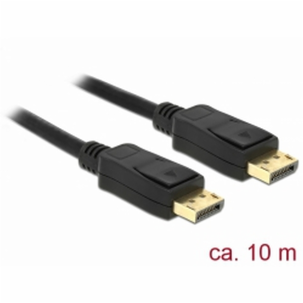Delock Displayport 1.2 kabel samec > Displayport samec 4K...