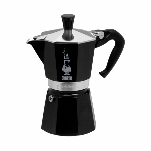 Bialetti Moka Express na 6 sálku černá