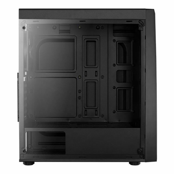 Aerocool Bolt, skrinka ATX, RGB LED, ventilátor, čierna