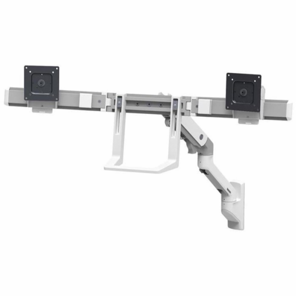 Ergotron HX Dual Monitor Arm, montáž na stěnu
