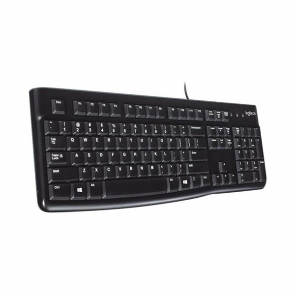 Logitech Keyboard K120 (schwarz, EU-Layout (QWERTY), Rubb...