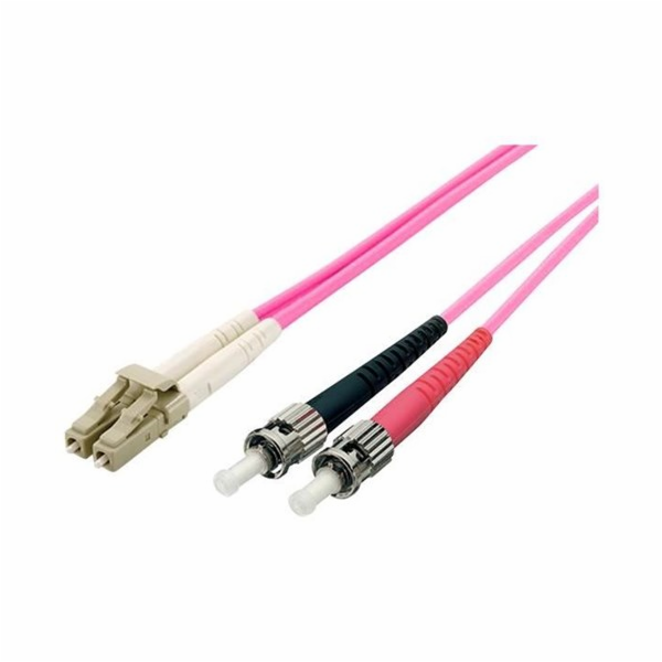 Vybavit LC Fiber Optic Patchcord - St Multimode Duplex OM...