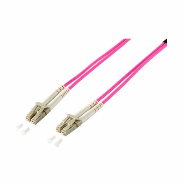 Vybavit LC Fiber Optic Patchcord - LC, Multi -Mode, 50/12...