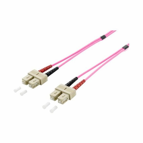 Equip Patchcord Fiber Optic SC - SC Multimode Duplex OM4,...