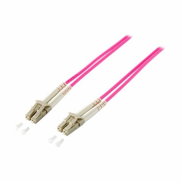 Vybavit LC Fiber Optic Patchcord - LC Multimode Duplex OM...
