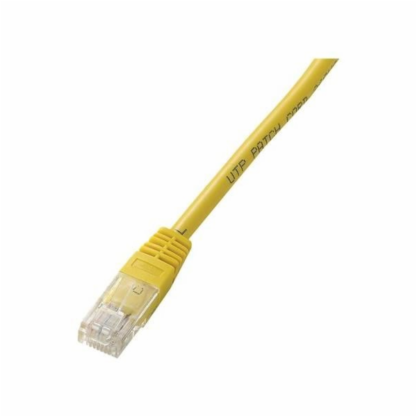 Vybavit ECO, RJ-45/RJ-45, kat. 5e, U/UTP, žlutá, 10m (825...