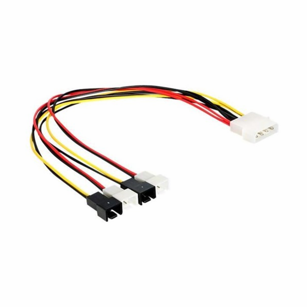 Delock Molex - 2-pin, 0,3m, Vícebarevné (83343)