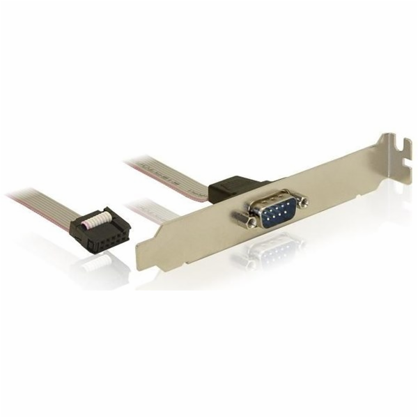Delock Slot Bracket > 1 x Serial - Sériový panel - 9 pino...