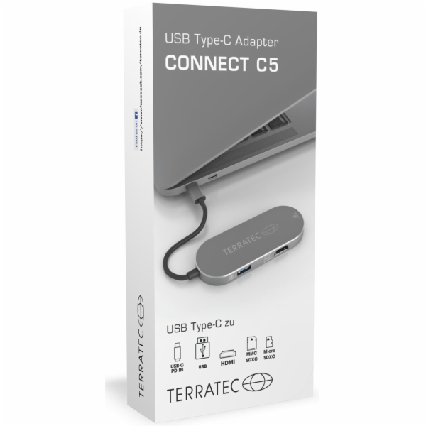 TerraTec Connect C5 USB-C Station/Replicator (251738)