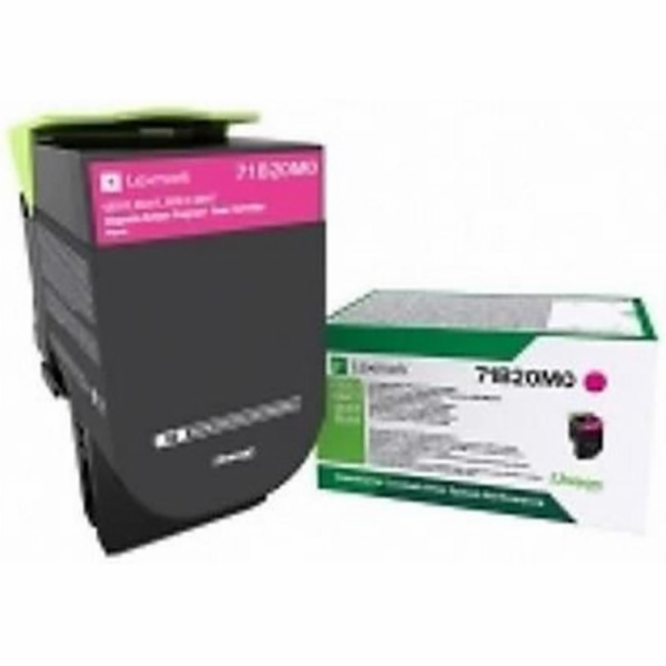 Lexmark 71B20M0 Rückgabe-Tonerkasette Magenta 
