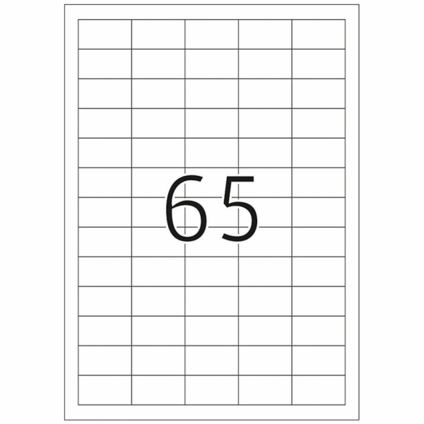 Herma 4388 Flying Cooling Label A4 White 38.1x21,2 mm Pap...