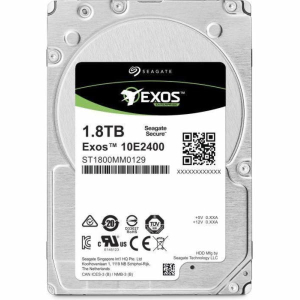 Seagate Exos ST1800MM0129 vnitřní pevný disk 2.5" 1800 GB...