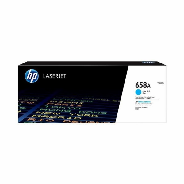 HP 658A - Azurová - originální - LaserJet - kazeta s barv...