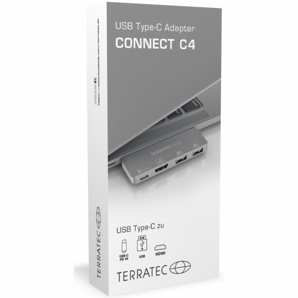 TerraTec Connect C4 USB-C Station/Replicator (251737)