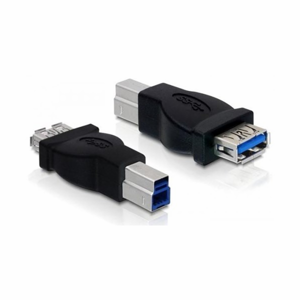 Delock USB adaptér USB - USB-B černý (65179)