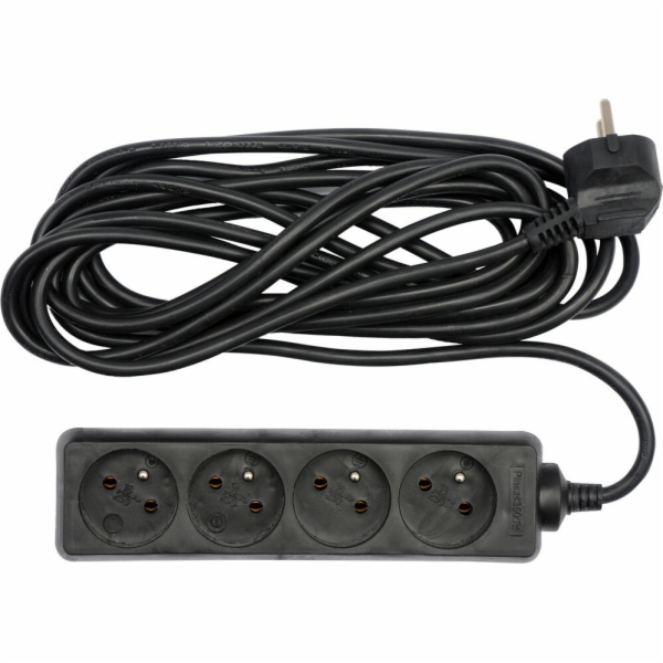 Kabel prodlužovací 1,5 m 4 zásuvky TOYA