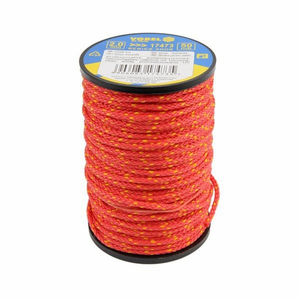 Šňůra zednická 2 mm x 50 m PP TOYA