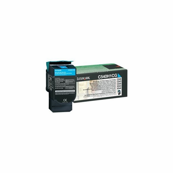 Lexmark C540, C543, C544, X543, X544 2K Cyan HY RP Toner ...