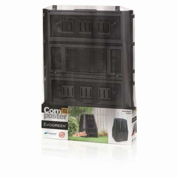 Prosperplast Evogreen 850 l černý
