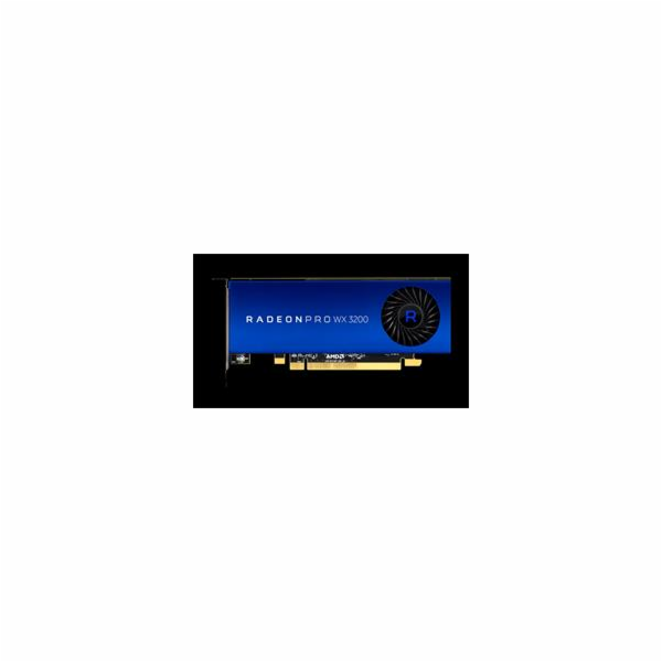 AMD Radeon PRO WX 3200 - 4GB GDDR5, 4xmDP