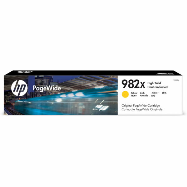 HP 982X High Yield Yellow Original PageWide Cartridge (16...