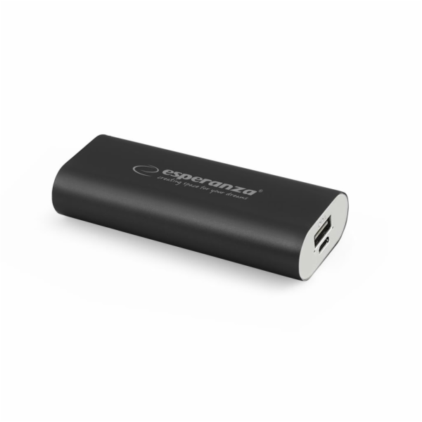 Esperanza EMP105K HADRON externí baterie 4400mAh, černá