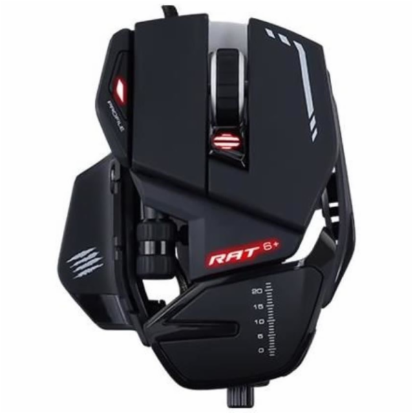 MadCatz R.A.T. 6+ cerná optická herní mys