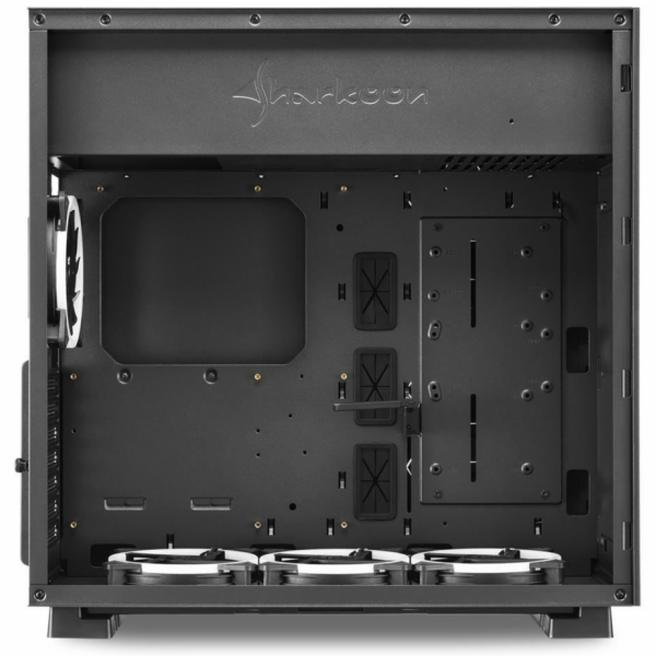 Sharkoon skříň PURE STEEL RGB / Middle Tower / 2x USB3.0 ...