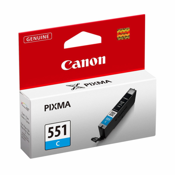 Canon CARTRIDGE CLI-551C azurová pro Pixma iP, Pixma iX, ...