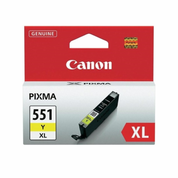 Canon CARTRIDGE CLI-551Y XL žlutá pro Pixma iP, Pixma iX,...