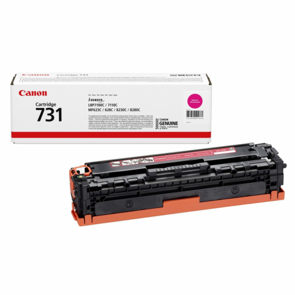 Canon 6270B002 - originální Canon TONER CRG-731M purpurov...