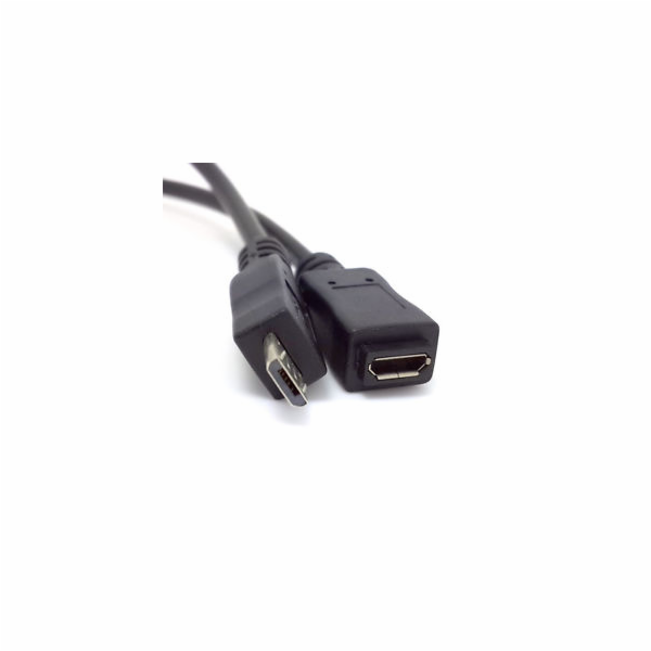 PremiumCord Kabel prodlužovací microUSB 2.0 male-female, ...