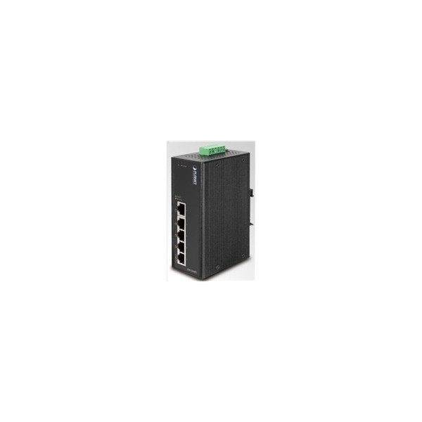 Planet ISW-504PT Průmyslový Switch 5x RJ-45, VLAN + Exten...