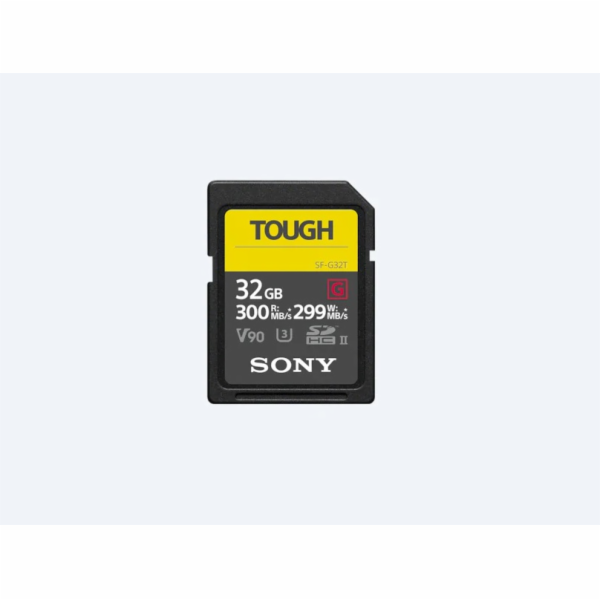 Sony SDHC G Tough series    32GB UHS-II Class 10 U3 V90