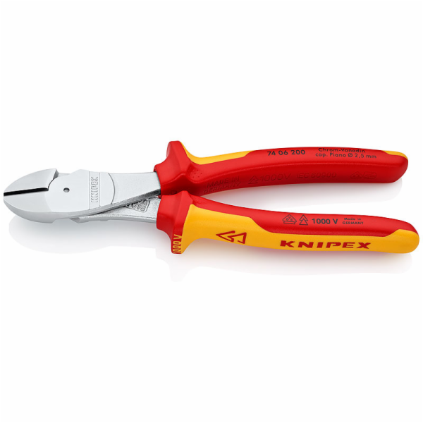 Knipex 74 06 250 T Kleště štípací boční - silové TT