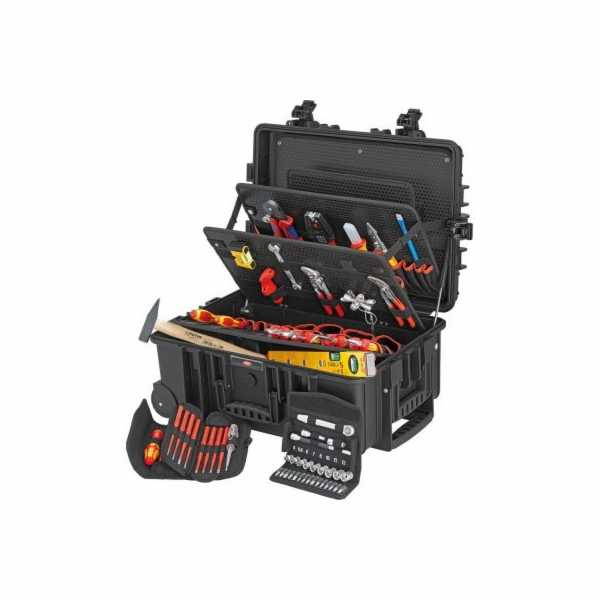 Knipex, 002137 Kufr "Robust 45" s nářadí 63-dílnů