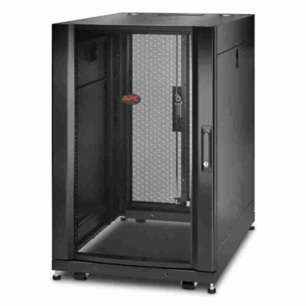 APC NetShelter SX - Rozvaděč stojanový skříň - černá - 18...