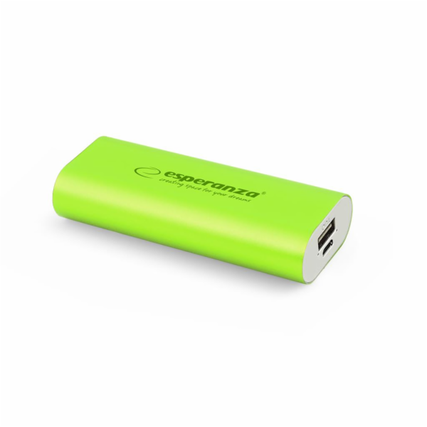 Esperanza EMP105G HADRON externí baterie 4400mAh, zelená