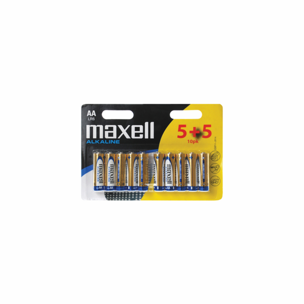 LR6 10BP AA Alk MAXELL
