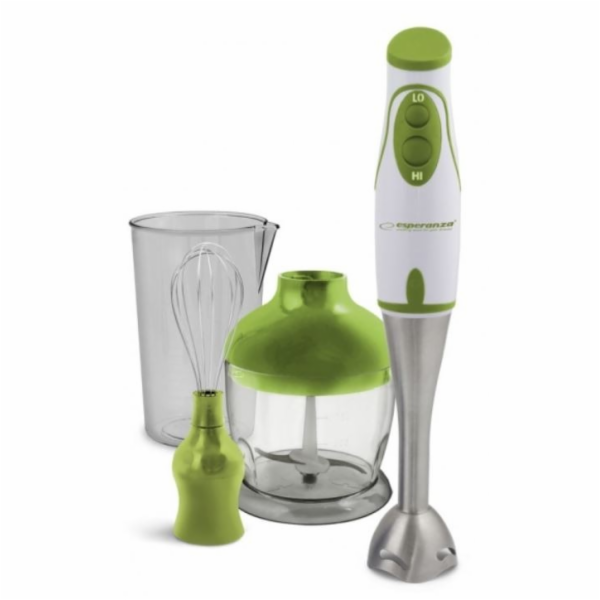 Esperanza EKM 003G PESTO tyčový mixér bílo-zelená