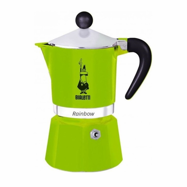 BIALETTI RAINBOW 3 ŠÁLKY ZELENÁ