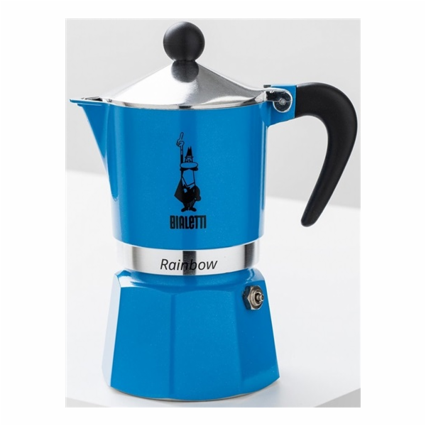 Bialetti RAINBOW světle modrá na 3 šálky