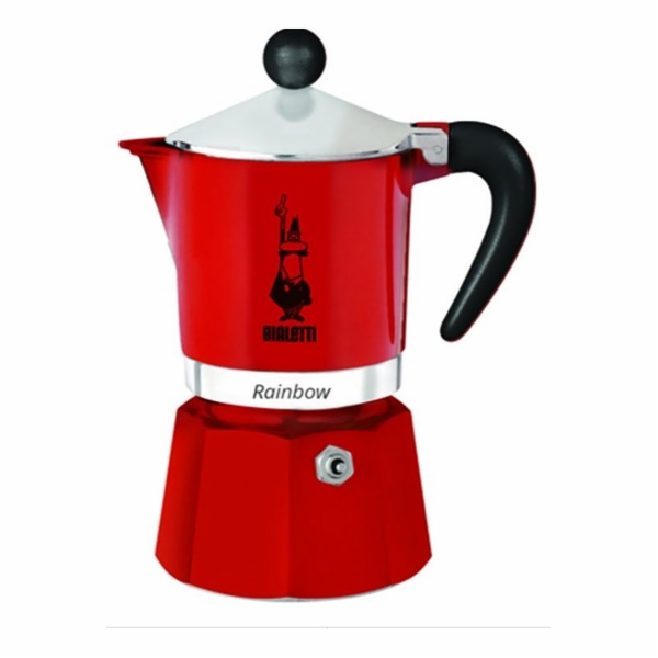 Bialetti RAINBOW cervena 3 slaný